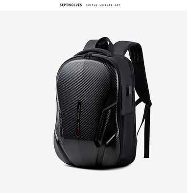 Neues Business-Rucksack TAGLICHER Pendler-Rücksack Männers große Kapazität Stoßdämpfende wasserdichte Schultasche Laptop-Tasche