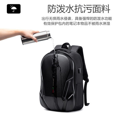 Neues Business-Rucksack TAGLICHER Pendler-Rücksack Männers große Kapazität Stoßdämpfende wasserdichte Schultasche Laptop-Tasche
