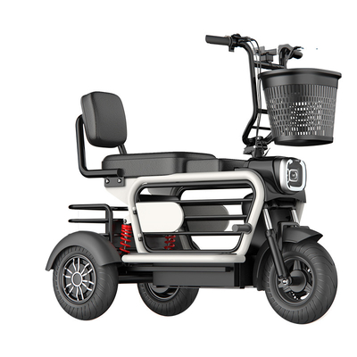 PET TRICYCLE ELECTRIC MINI HOME Kinder abholen Kleine Frauen mit Kindern Gehen Lithium-Elektrische Batterie Auto