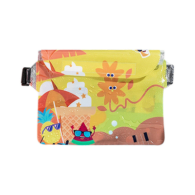 3 Schicht versiegelte große Mobiltelefone wasserdichte Tasche schräg gestreckte Streuung schwimmende wasserdichte FANNY PACK PVC Rafting im Freien Meer