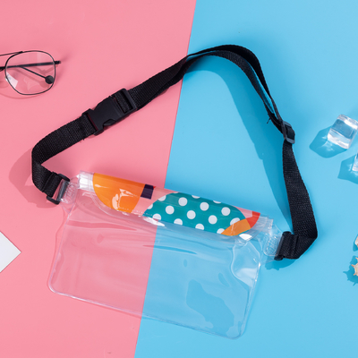 3 Schicht versiegelte große Mobiltelefone wasserdichte Tasche schräg gestreckte Streuung schwimmende wasserdichte FANNY PACK PVC Rafting im Freien Meer