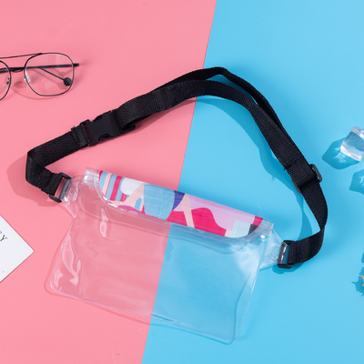3 Schicht versiegelte große Mobiltelefone wasserdichte Tasche schräg gestreckte Streuung schwimmende wasserdichte FANNY PACK PVC Rafting im Freien Meer