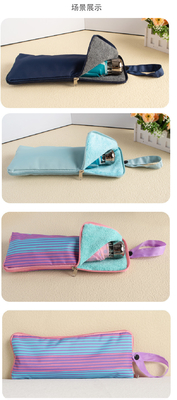 Umbrella Cover Lagertasche WET Umbrella Bag Absorbierend tragbar tragbar Hängend wasserdicht Klapp Umbrella Lagertasche