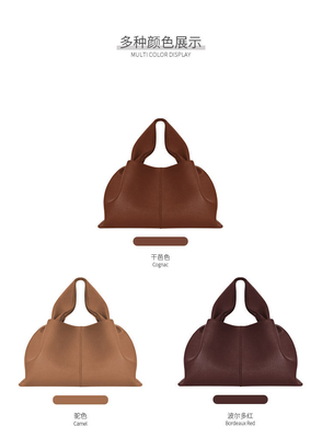 2024 NEUE ALL-IN-ONE SOLID COLOR LUNCH BOX BAG Europa und die Vereinigten Staaten Mode Handtasche Einzel-Schulter-Kross-Body-Tasche