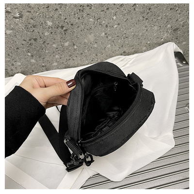 Einfache OXFORD KLOTH Casual Crossbody Tasche Männer Einfache Feste Farbe Handy Tasche mit einer einzigen Schulter kleiner Rucksack