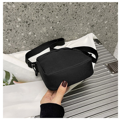Einfache OXFORD KLOTH Casual Crossbody Tasche Männer Einfache Feste Farbe Handy Tasche mit einer einzigen Schulter kleiner Rucksack