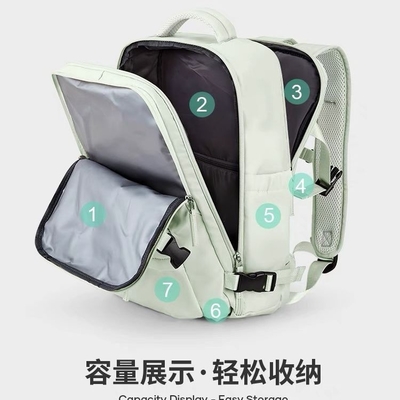 Einfache Reise Rucksack DAMEN große Kapazität LEICHTE Gewicht MULTI-FUNZIONALE Gepäck Rucksack kurze Reise schlechte Reise