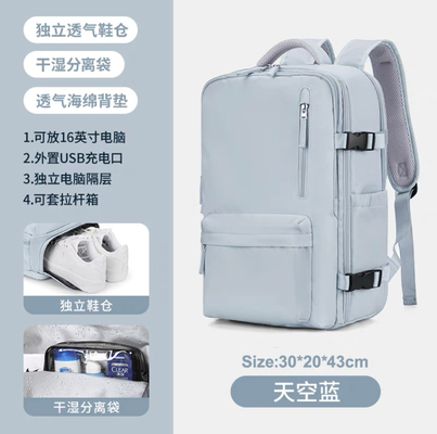 Einfache Reise Rucksack DAMEN große Kapazität LEICHTE Gewicht MULTI-FUNZIONALE Gepäck Rucksack kurze Reise schlechte Reise
