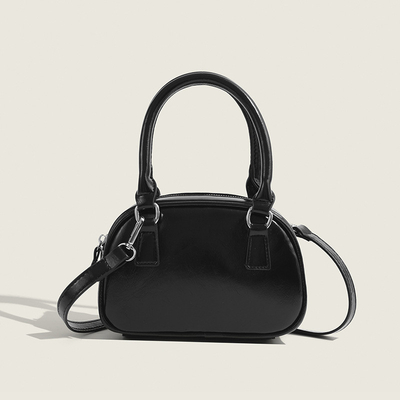 Neue Mode Handtasche koreanische Retro PU kleine Körpertasche Crossbody Bowling Tasche Frauen