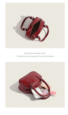 Neue Mode Handtasche koreanische Retro PU kleine Körpertasche Crossbody Bowling Tasche Frauen