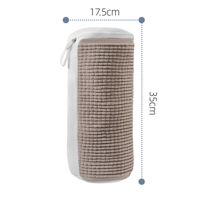 GRENZüberschreitende Plüschschuhwaschtasche mit Fell ausgekleidet Schuhwaschtasche Schuhwaschtasche für faule Menschen tragbare Schuhwaschtasche
