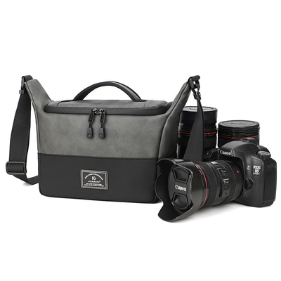 Überschreitende neue PU-SCHULTER-KROSSBODY-Kamera Tasche SLR-Kamera Tasche Fotografie digitale Kamera Tasche Linsen-Aufbewahrung