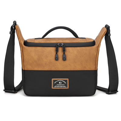Überschreitende neue PU-SCHULTER-KROSSBODY-Kamera Tasche SLR-Kamera Tasche Fotografie digitale Kamera Tasche Linsen-Aufbewahrung