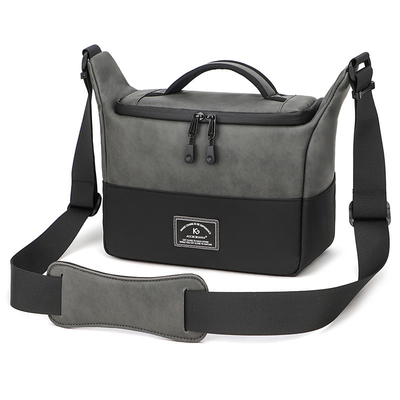 Überschreitende neue PU-SCHULTER-KROSSBODY-Kamera Tasche SLR-Kamera Tasche Fotografie digitale Kamera Tasche Linsen-Aufbewahrung