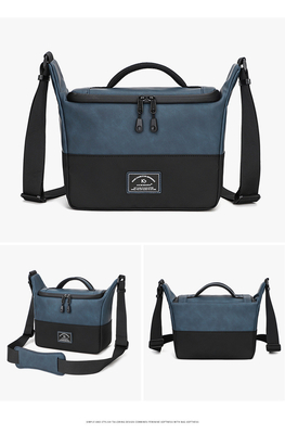 Überschreitende neue PU-SCHULTER-KROSSBODY-Kamera Tasche SLR-Kamera Tasche Fotografie digitale Kamera Tasche Linsen-Aufbewahrung