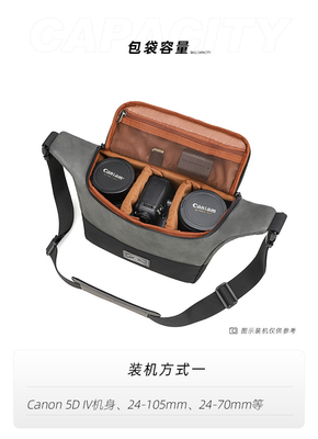 Überschreitende neue PU-SCHULTER-KROSSBODY-Kamera Tasche SLR-Kamera Tasche Fotografie digitale Kamera Tasche Linsen-Aufbewahrung