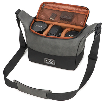Überschreitende neue PU-SCHULTER-KROSSBODY-Kamera Tasche SLR-Kamera Tasche Fotografie digitale Kamera Tasche Linsen-Aufbewahrung