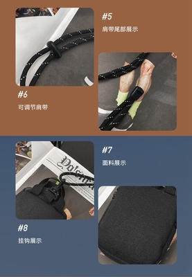 Ohrhörer Tasche Hängende Hals MINI Münze Handtasche Karte Tasche Schlüssel Tasche Crossbody Tasche Herren Mode Tasche Dekorative kleine Hängende Tasche