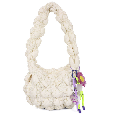 MINI Schultertasche CLOUD-TASCHE Alles Stilvolle Unterarmtasche Geflechtete Tasche Süße Dame-Tasche