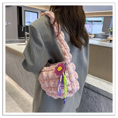MINI Schultertasche CLOUD-TASCHE Alles Stilvolle Unterarmtasche Geflechtete Tasche Süße Dame-Tasche