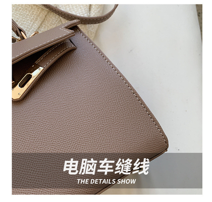 NEUE MODE WINTER TEXTURE DAMEN'S BAG Einfache Schultertasche