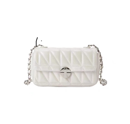 2024 Frühling/Sommer Neues hochwertiges Gewebe KLEINE Tasche weibliche Diamantkette Schulterunterarmtasche