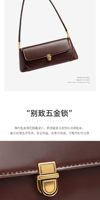 2024 NEUE TRENDY RETRO Handtasche Mode Schultertasche BAGUETTE Tasche Damentasche