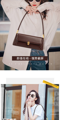 2024 NEUE TRENDY RETRO Handtasche Mode Schultertasche BAGUETTE Tasche Damentasche