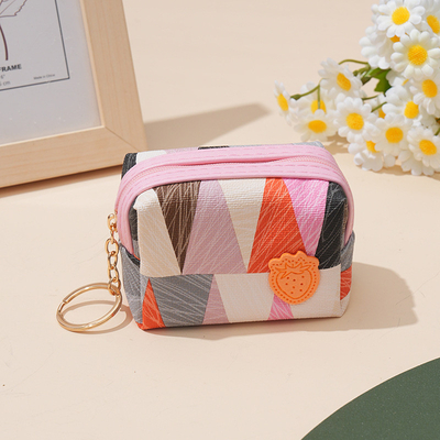 Münzbeutel weiblich MINI Einfacher Reißverschluss kompakte koreanische Version schönes Mädchen Herz Karte Schlüssel Münze kleine Brieftasche