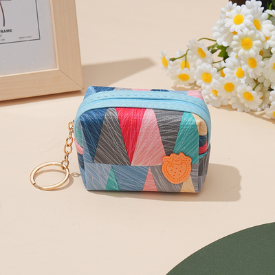 Münzbeutel weiblich MINI Einfacher Reißverschluss kompakte koreanische Version schönes Mädchen Herz Karte Schlüssel Münze kleine Brieftasche
