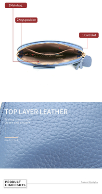 FIRST LAYER Kuhhaut DAMEN'S Münzbeutel NEW ELEPHANT kreative TASSEL Reißverschluss Tasche Leder Schlüssel Tasche Münze Tasche