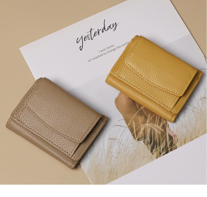 Kleine Brieftasche Studentin Lüttich-Druck Damen-Brieftasche Karten-Tasche Wechsel-Tasche Geld-Clip-Brieftasche