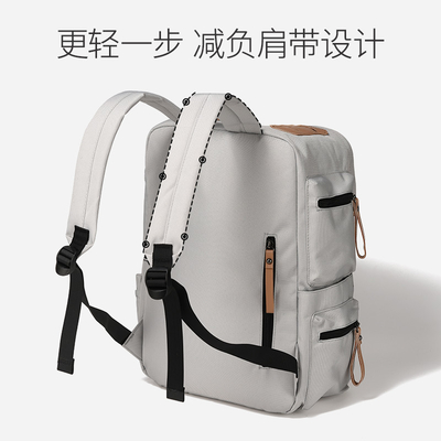 Männlicher Rucksack weiblicher College-Student Einfacher Entwurf Sinn NICHE Computer-Tasche Schultasche