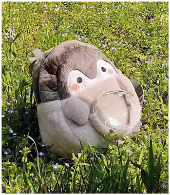 Männlicher Rucksack weiblicher College-Student Einfacher Entwurf Sinn NICHE Computer-Tasche Schultasche