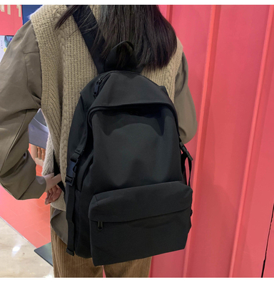 Männlicher Rucksack weiblicher College-Student Einfacher Entwurf Sinn NICHE Computer-Tasche Schultasche
