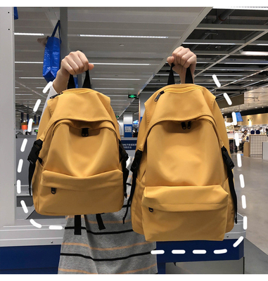 Männlicher Rucksack weiblicher College-Student Einfacher Entwurf Sinn NICHE Computer-Tasche Schultasche