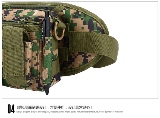 CAMO OUTDOOR KLEINER WAISTPACK kann abgetrennt werden Drei-Nutzungs-Kombination WAISTPACK SPORT TAKTISCHER WAIST COVER Einzelshow