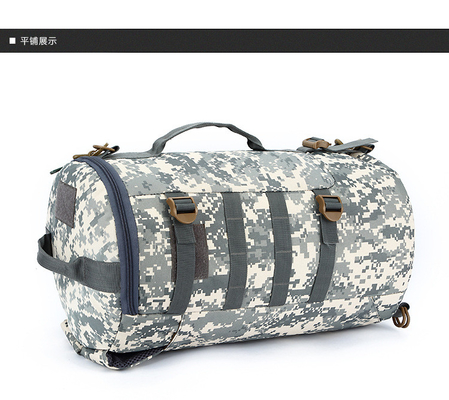 CAMO Doppel-SCHULTER-Büschel-TASCHEN mit großer Kapazität