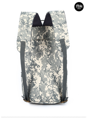 CAMO Doppel-SCHULTER-Büschel-TASCHEN mit großer Kapazität