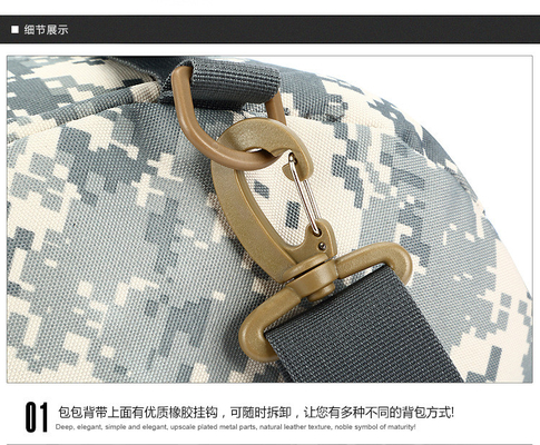 CAMO Doppel-SCHULTER-Büschel-TASCHEN mit großer Kapazität