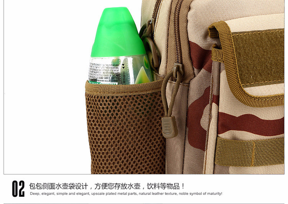Außen-Taktische Tarnung Wasserflasche Tasche Wasserflasche Tasche Sportzubehör Untertasche Hängetasche tragbare kleine Tasche