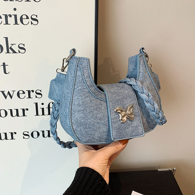 Populäre neue Nische-Design-Tasche, weiblicher Trend, ausländischer Stil, Schmetterlings-Tasche, fortgeschrittener Sinn für alle Schulter-Unterarm-Tasche.