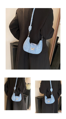 Populäre neue Nische-Design-Tasche, weiblicher Trend, ausländischer Stil, Schmetterlings-Tasche, fortgeschrittener Sinn für alle Schulter-Unterarm-Tasche.