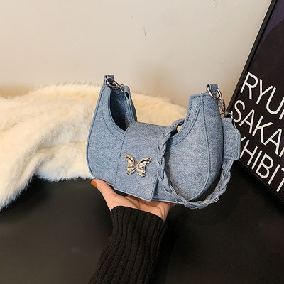 Populäre neue Nische-Design-Tasche, weiblicher Trend, ausländischer Stil, Schmetterlings-Tasche, fortgeschrittener Sinn für alle Schulter-Unterarm-Tasche.