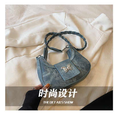 Populäre neue Nische-Design-Tasche, weiblicher Trend, ausländischer Stil, Schmetterlings-Tasche, fortgeschrittener Sinn für alle Schulter-Unterarm-Tasche.