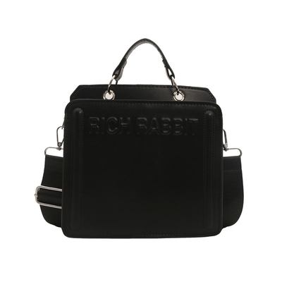 Einfache Mode-Brieftasche DAMEN'S NEW INS Pendler-Handtasche KLEINE Quadrat Tasche Senior Textur breiter Schultergürtel