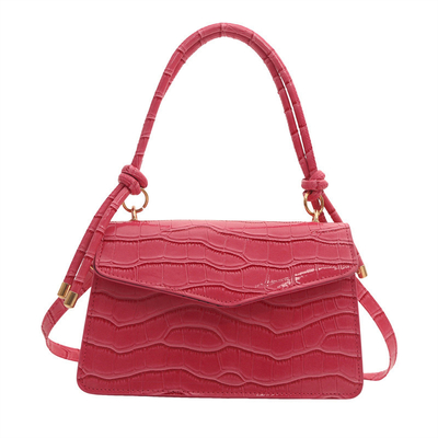 PATENTLÄDERREINER FARBENKALTITÄT All-in-One-TASCHEN Frauenhandbeutel Schulterbeutel Körperbeutel Unterarm-TASCHEN Frauen