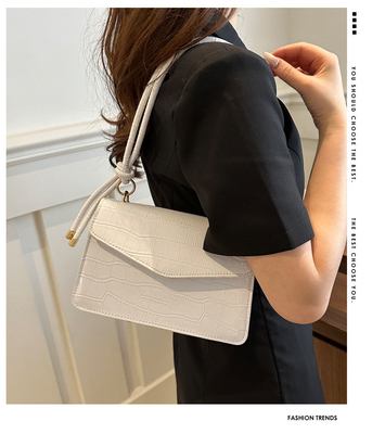PATENTLÄDERREINER FARBENKALTITÄT All-in-One-TASCHEN Frauenhandbeutel Schulterbeutel Körperbeutel Unterarm-TASCHEN Frauen