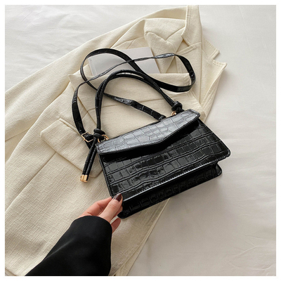 PATENTLÄDERREINER FARBENKALTITÄT All-in-One-TASCHEN Frauenhandbeutel Schulterbeutel Körperbeutel Unterarm-TASCHEN Frauen