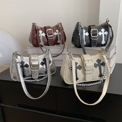 Hochwertige Unterwäsche Damen Tasche Neue Herbst- und Wintermode NICHE Mode Alles RETRO KETZEN Kommuter Schulter und